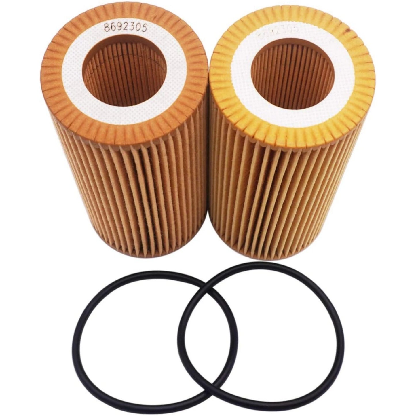 2X Oil Filter for VOLVO C30/C70 II/S40/S60 I/V50/V60/XC60/XC70 (2006-2020)