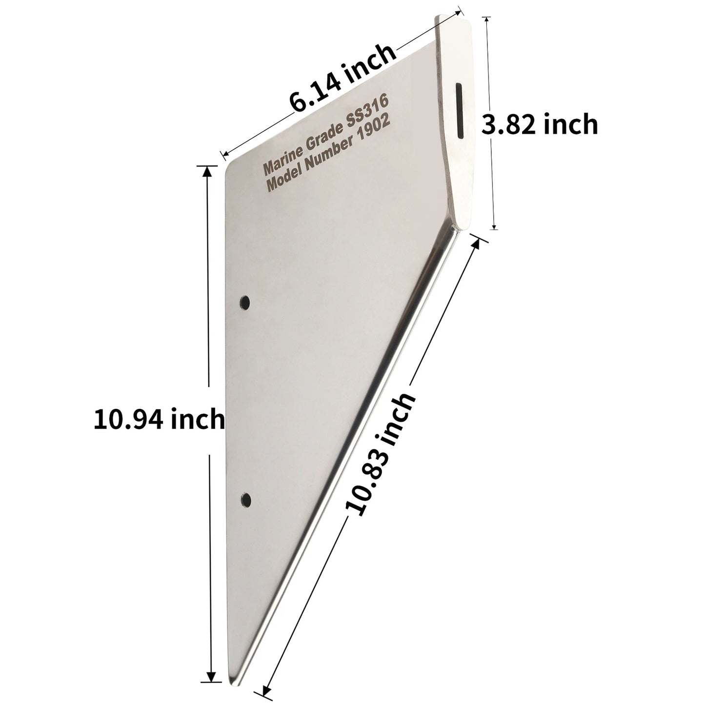 Skeg Guard for Yamaha 150-175/300HP 2/4-Stroke Stainless Steel