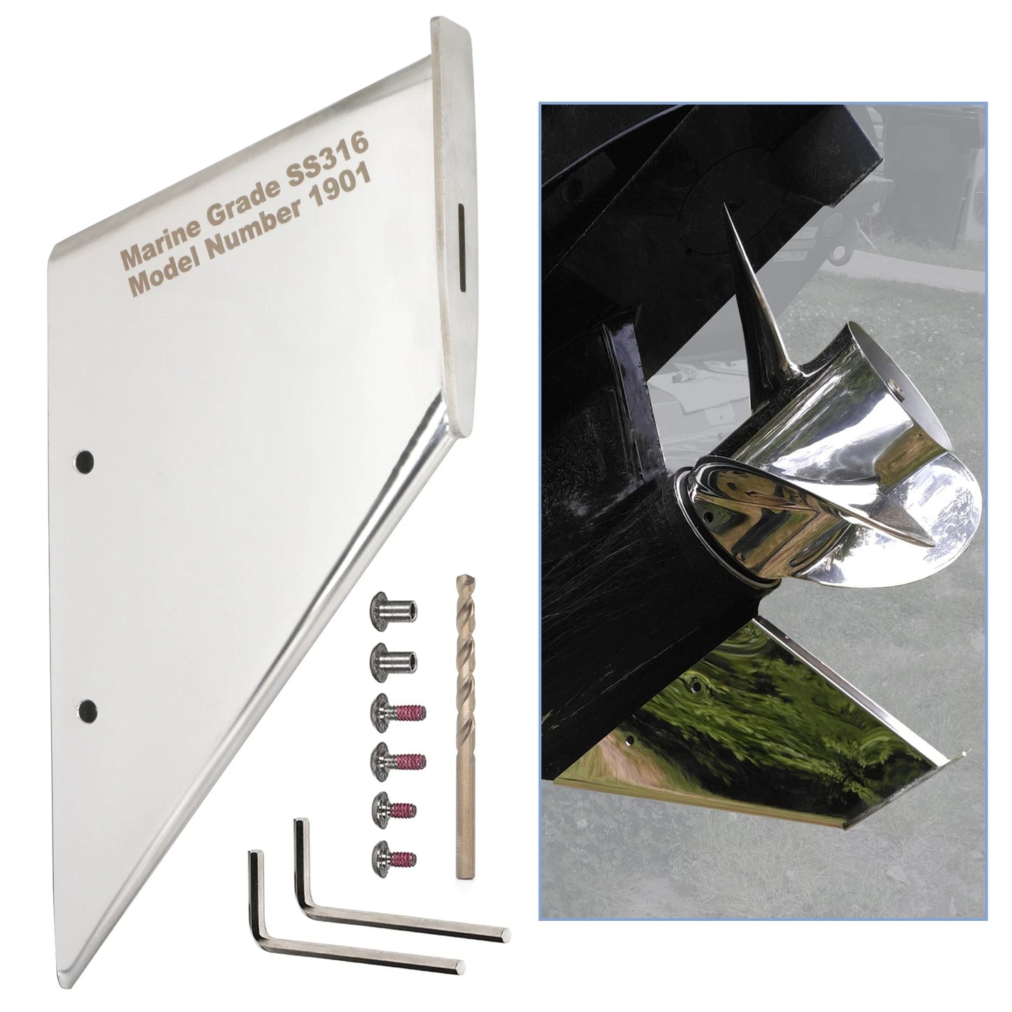 Skeg Guard Protector for Mercruiser Alpha 1 Gen 2 1991-2023