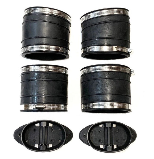 Exhaust Y-Pipe Hose Bellows Kit for Mercruiser 1998-Up 32-44348T 807166A3