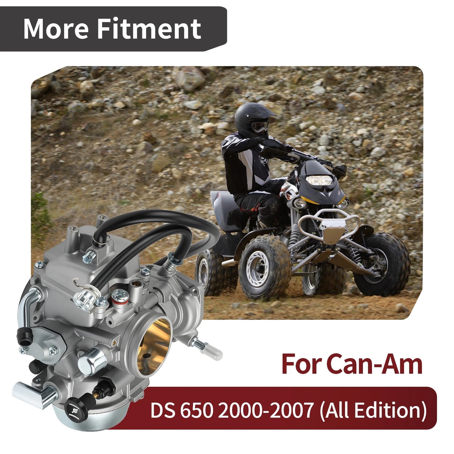 Carburetor for Bombardier Can-Am DS650/X Baja Racer 2000-2007
