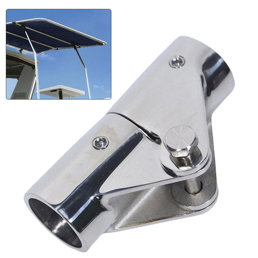 316 Stainless Steel Boat Tube Connector, Polished, Folding Design