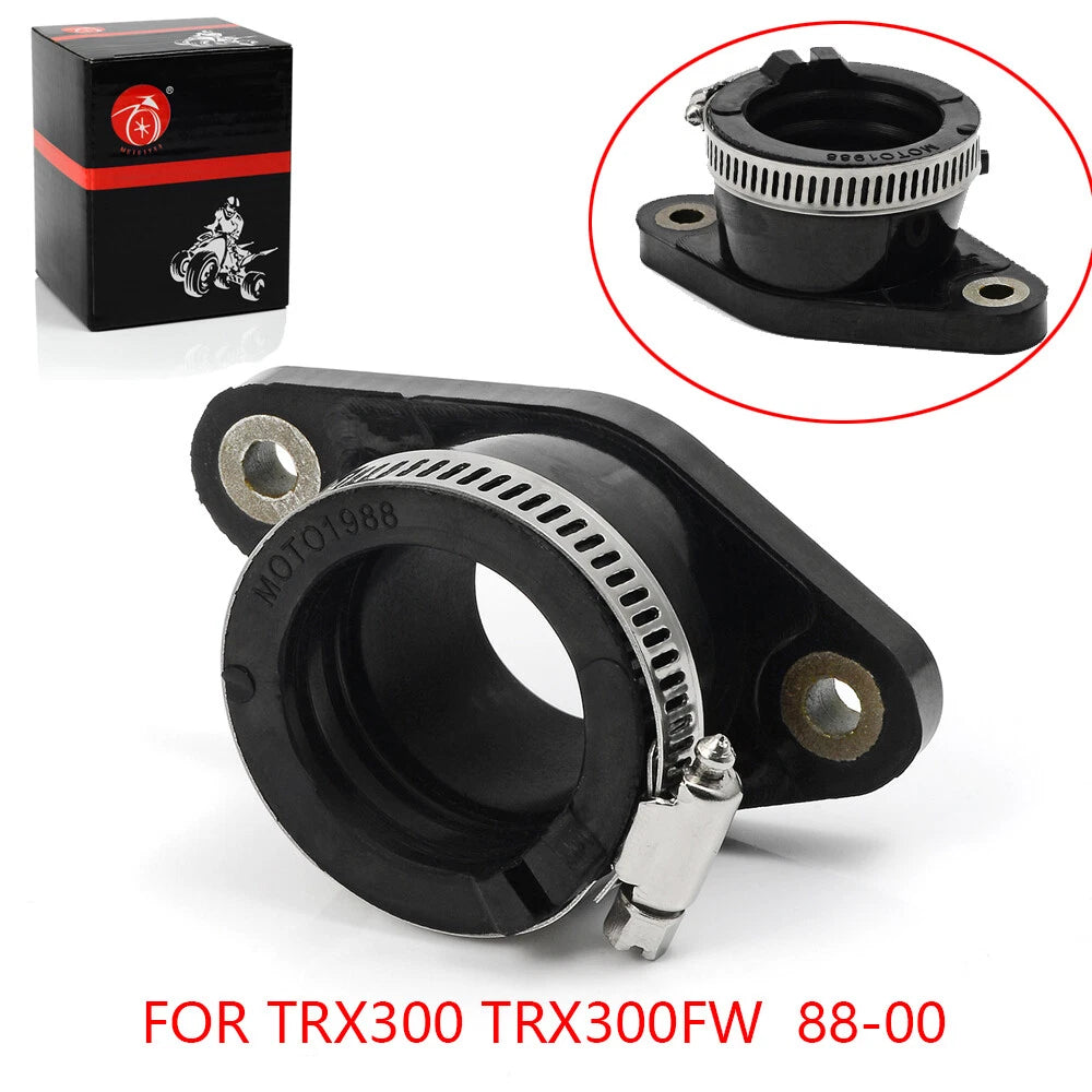 Carburetor Intake Manifold Boot for Honda FourTrax 300 TRX300 1988-2000