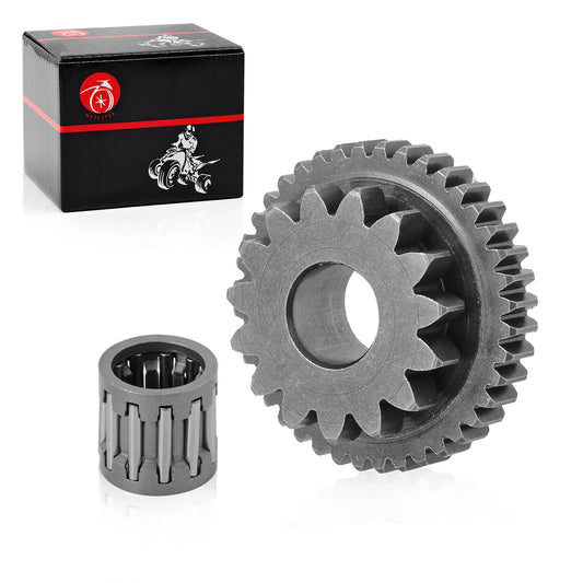 Starter Idler Gear 15T/40T & Bearing for YAMAHA Grizzly 400/450/660 4x4 EPS