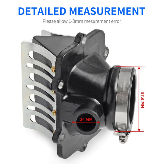 Carb Flange Intake Socket Reed Valve for Ski-Doo Legend/Summit/MXZ 700/800
