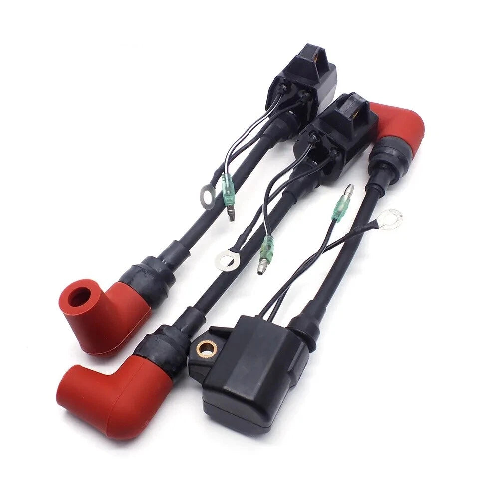 3Pcs Ignition Coil for Yamaha Outboard 60-90HP 2-Stroke Models