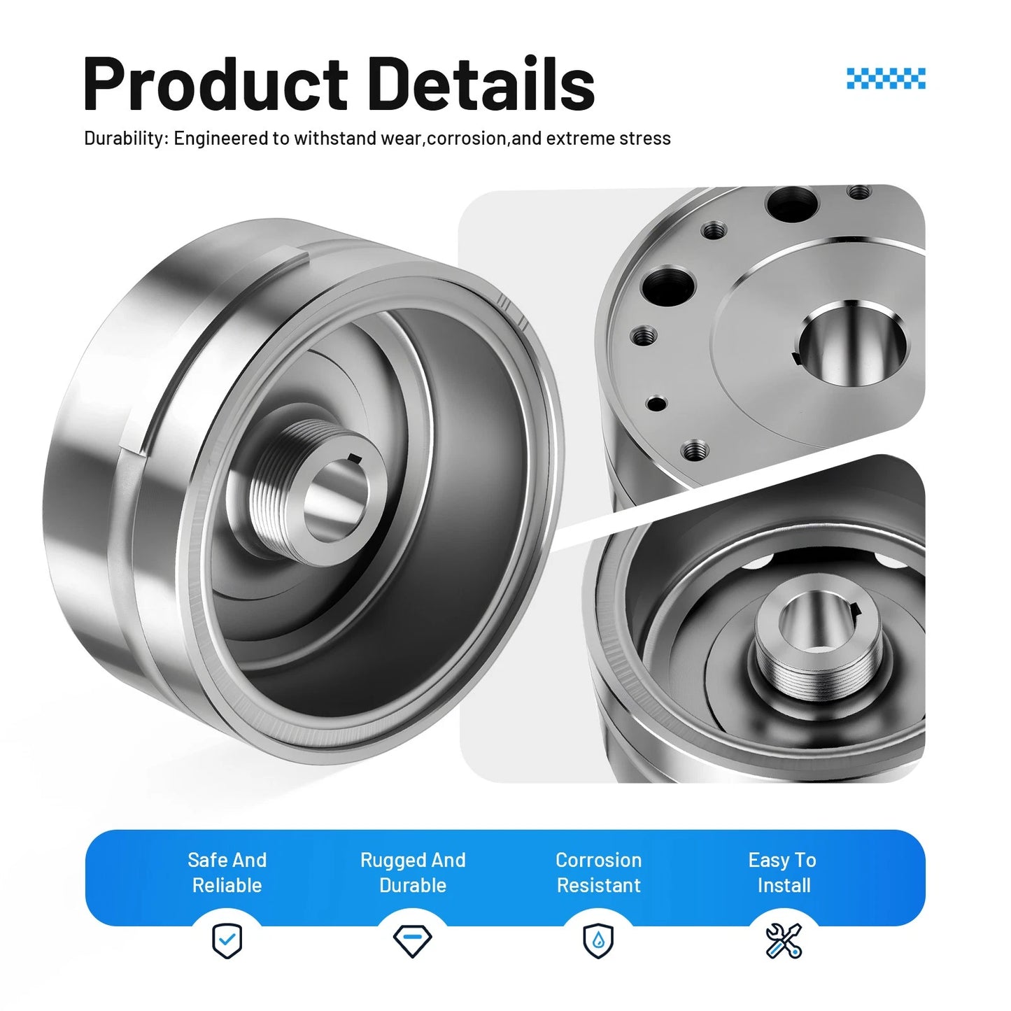 Flywheel & Gasket for Polaris Predator 500 (2003-2007)
