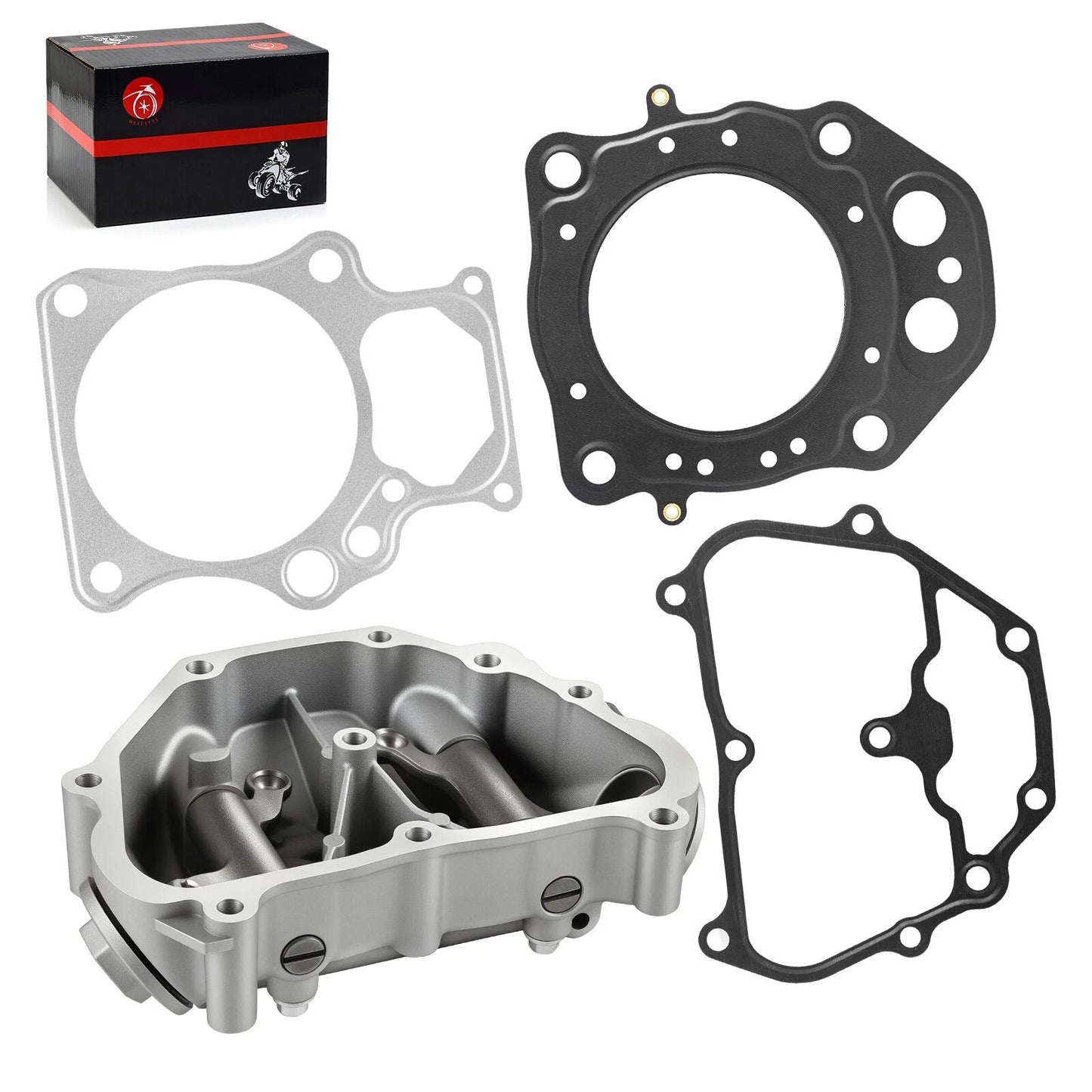 Cylinder Head Cover w/Gasket Kit for Honda Rancher 420 TRX420TE/TM 2009-2024