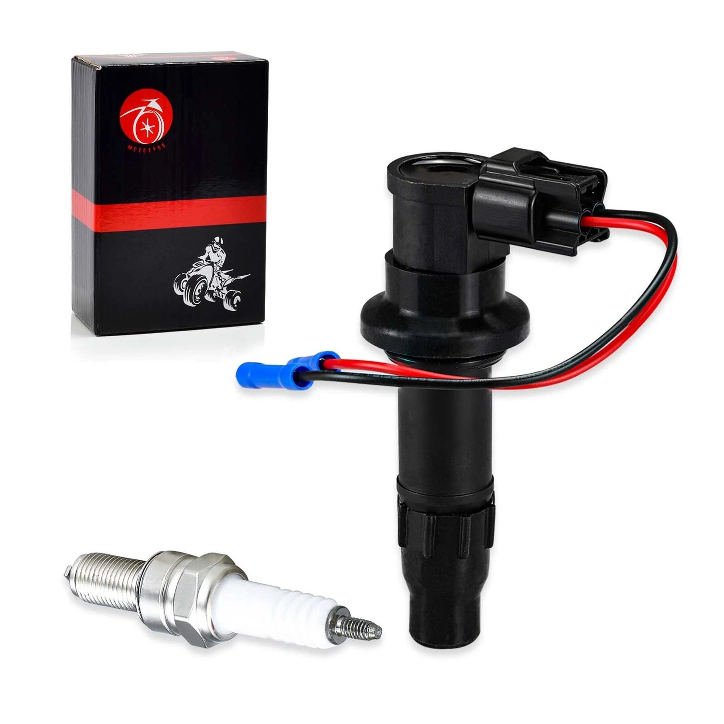 Ignition Coil Spark Plug for Yamaha YZ450F/WR450F/YFZ450 (03-13)