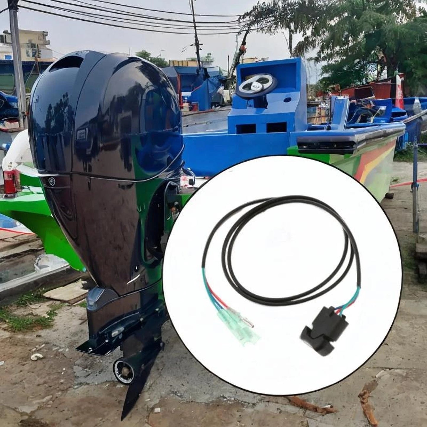 Engine Trim Tilt Switch Cable for Suzuki Outboards