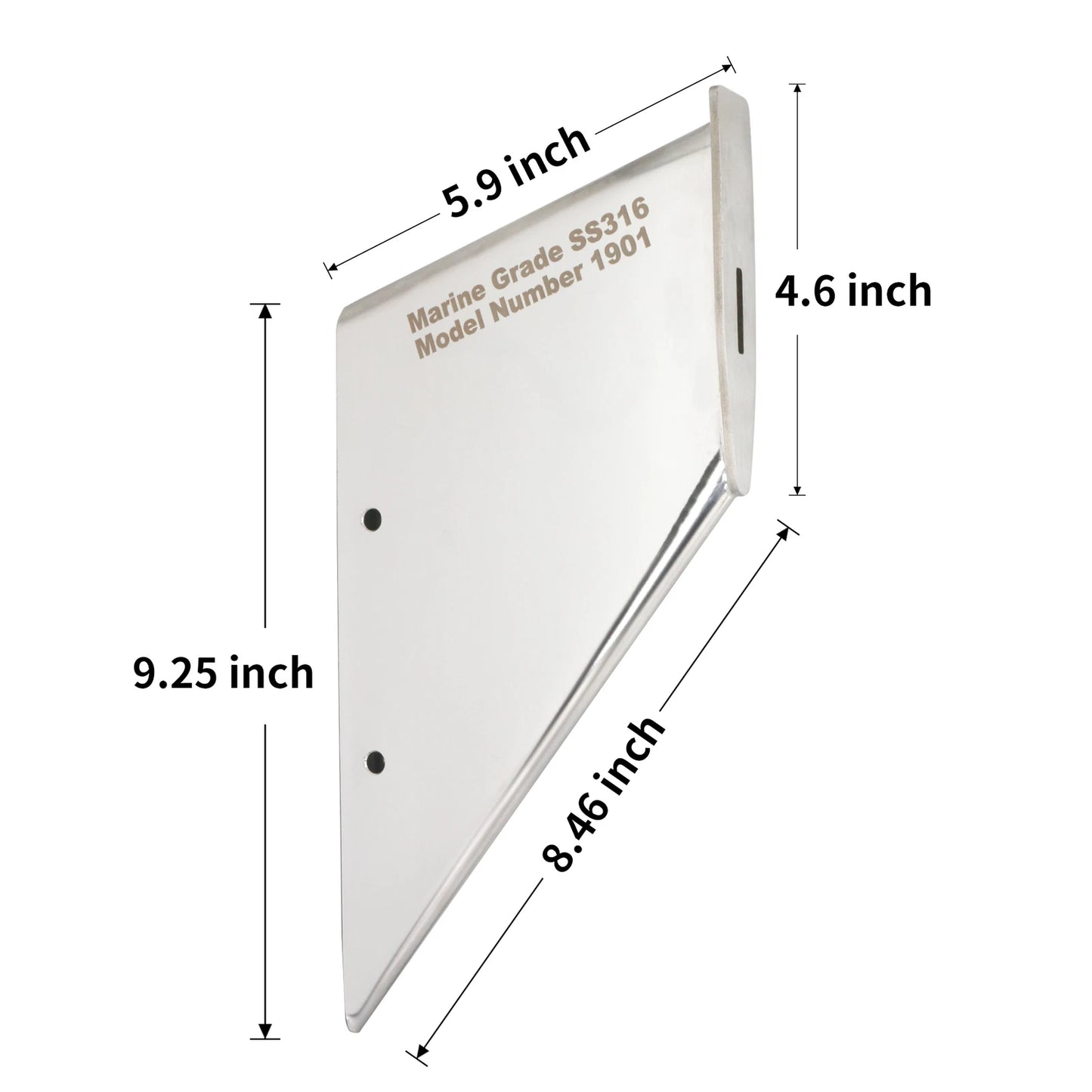 Stainless Skeg Guard for 1991-2023 Mercruiser Alpha 1 Gen2