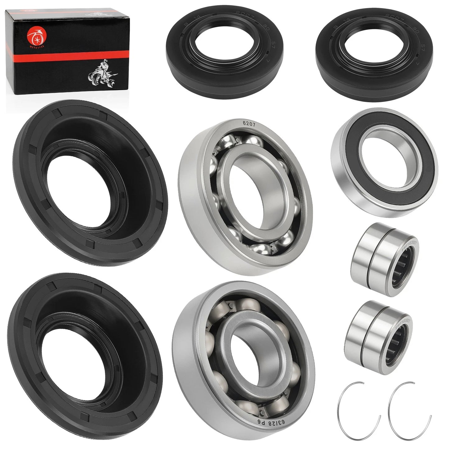 Rear Differential Bearing Seal Kit for Honda Rancher 420 TRX420FA5/FA6 (2015-2024)
