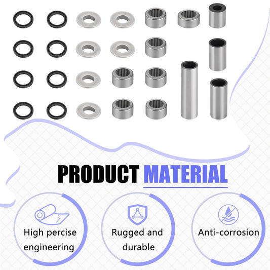 Swing Arm Linkage Bearing Seal w/Bushing for Kawasaki KFX400/DVX400 03-08