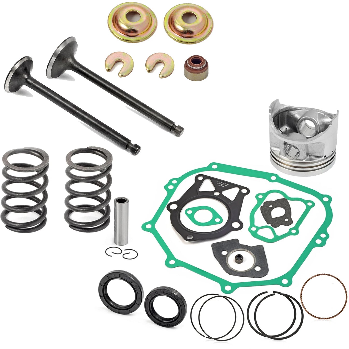 Piston and Ring Assembly, .25mm for Yamaha G2/G5/G8/G9/G11/G14 Golf Cart