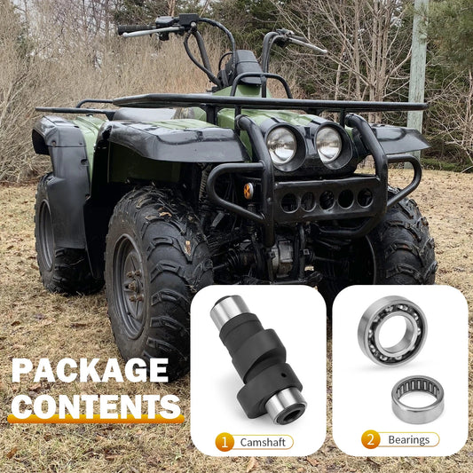 Camshaft w/ Bearings for Yamaha Big Bear 400 4x4 YFM400 (2000-2006)