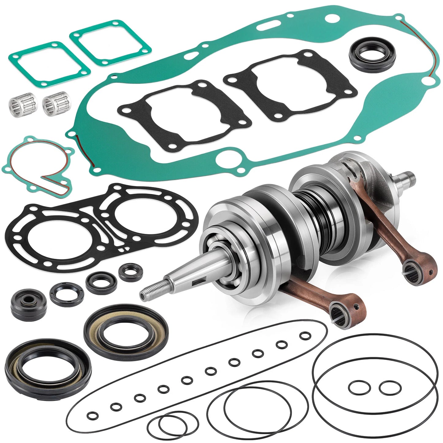 110mm Long Rod Stroker Crankshaft Gaskets for Yamaha Banshee YFZ 350 (1986-2006)