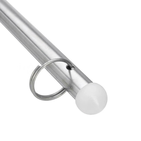 15in Stainless Steel Rail Clamp for Boats Marine Yacht Flagpole