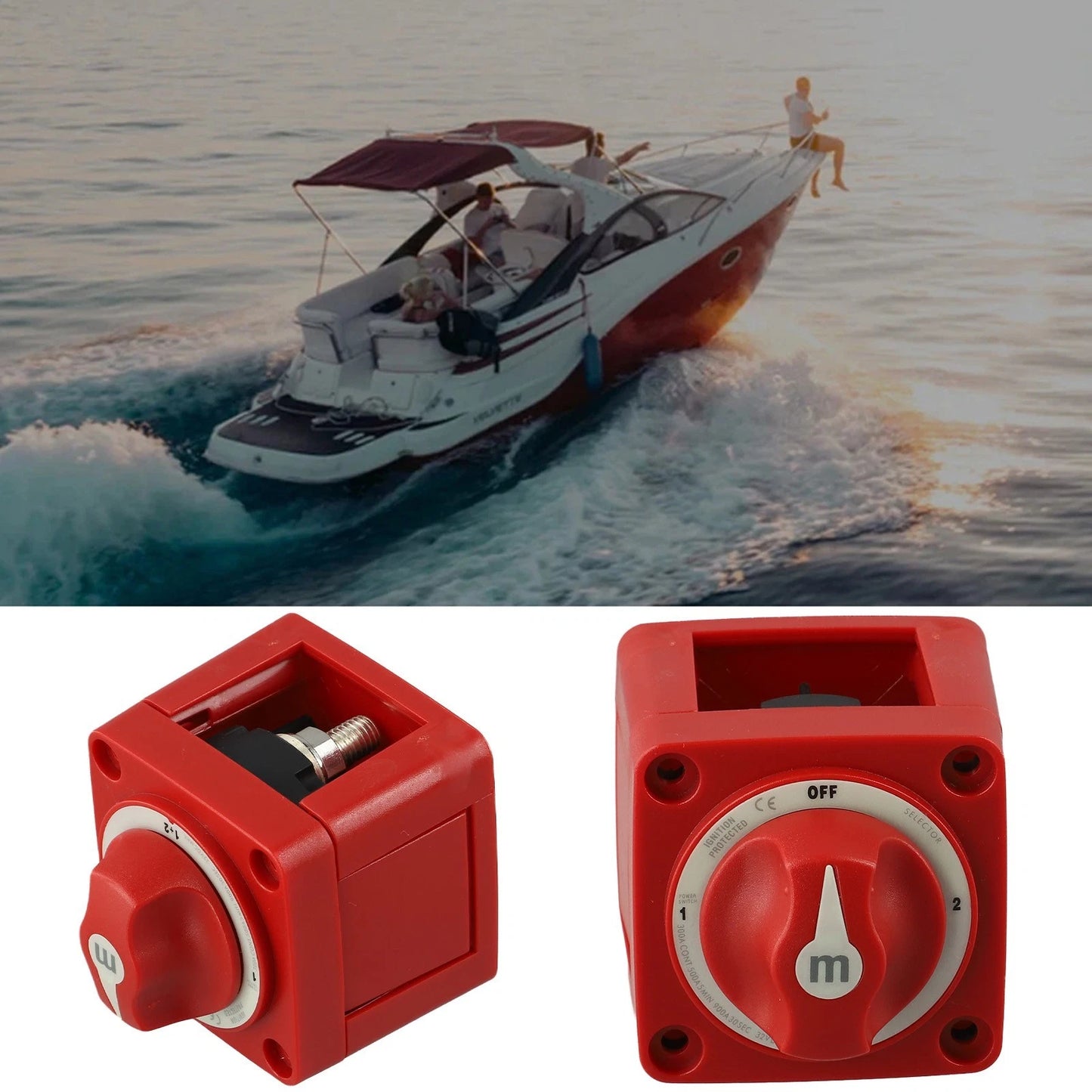 Efficient Power Control Marine Battery Mass Switch Cut 48V Options