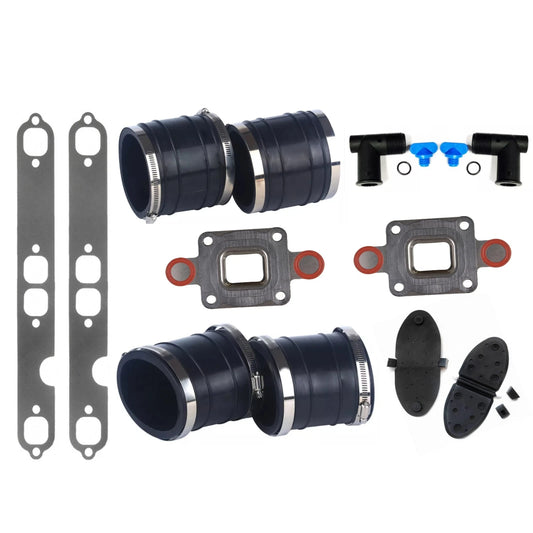 Exhaust Bellow Gasket Kit for MerCruiser GM V8 (27-33395, 807166A1, 806926A1)