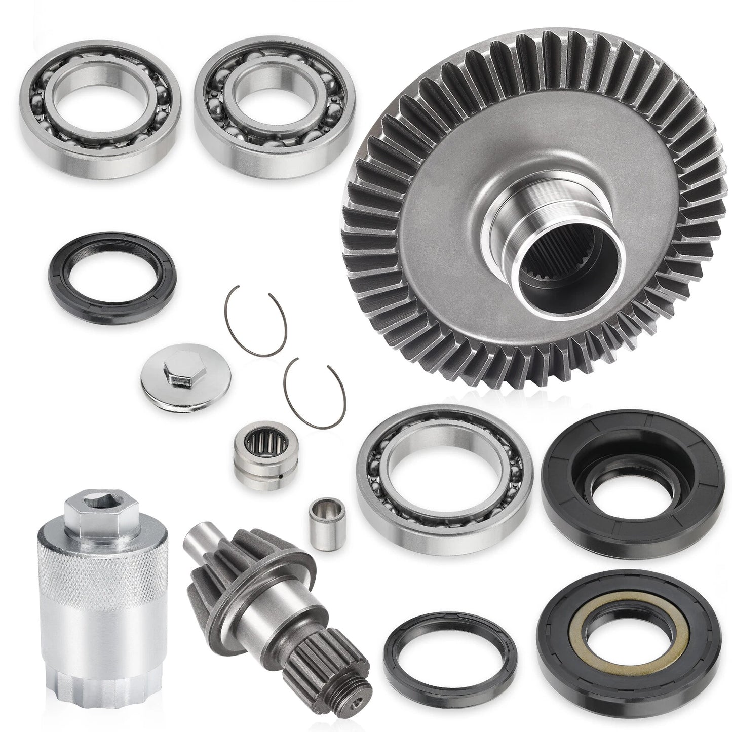 Rear Diff. Ring Pinion Gear Bearings for Honda Rancher TRX350FE/FM/TE/TM 2000-06