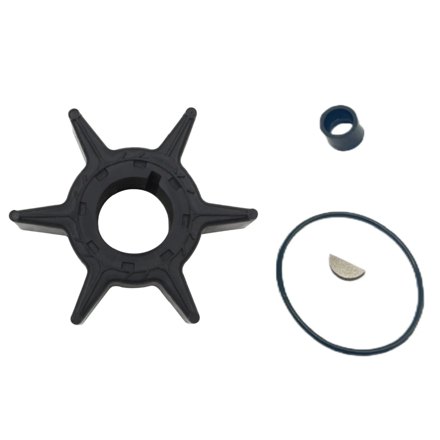 Water Pump Impeller Kit for Yamaha 2-Stroke 30HP/4-Stroke 25HP Outboard