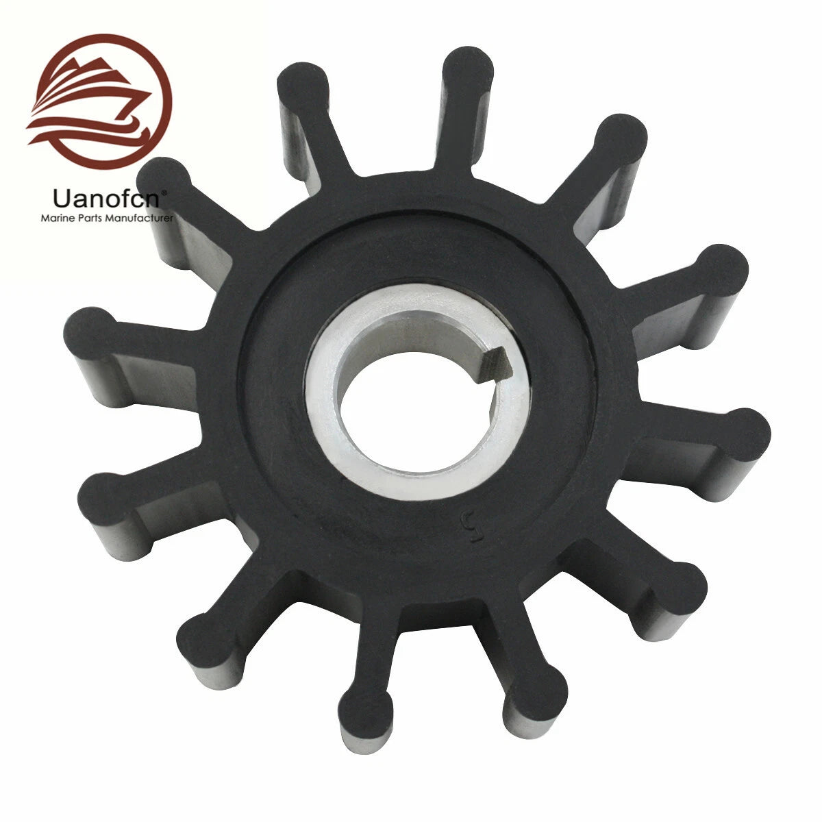 New Flexible Impeller for SHERWOOD 10077K, 132-0375, 33100, 11764, 500166, 23-2000