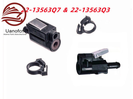 Fuel Line Hose Connectors Clips for Mercury/Mariner/Yamaha (22-13563Q7)