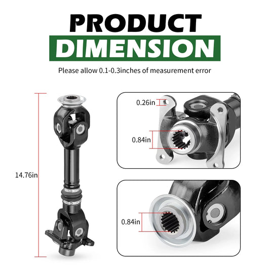 Rear Propeller Prop Shaft for Can-Am Outlander/Renegade/Commander