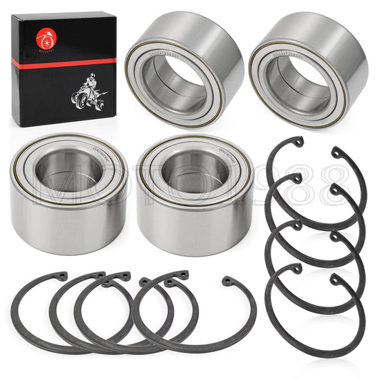 All 4 Wheel Bearings Kits Front & Rear for Polaris Ranger 800/700/570 XP 09-15