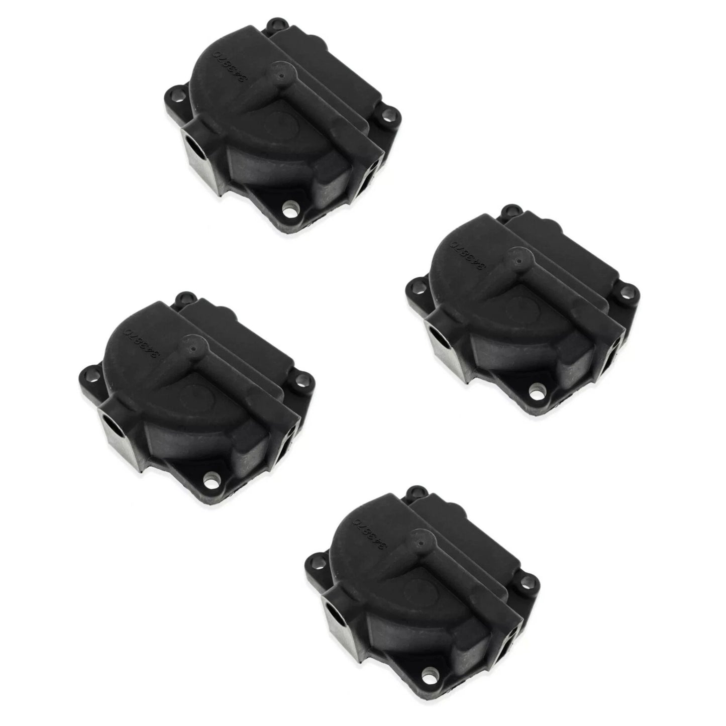 4pcs Carburetor Float Bowl for Johnson/Evinrude 0433000/766418/343870