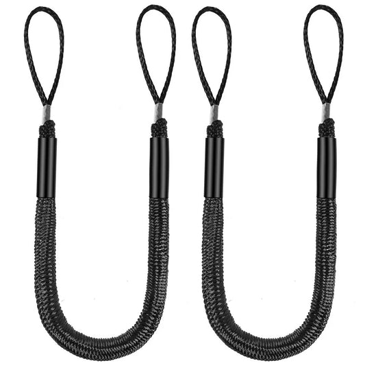 2pcs 5ft Stretch Boat Dock Rope with Foam Float for PWC/Jetski
