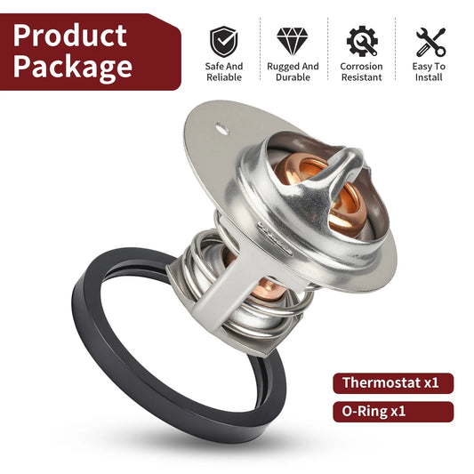 Thermostat w/ O-Ring for Kawasaki Mule PRO-FX/PROFX KAF820 2016-2023