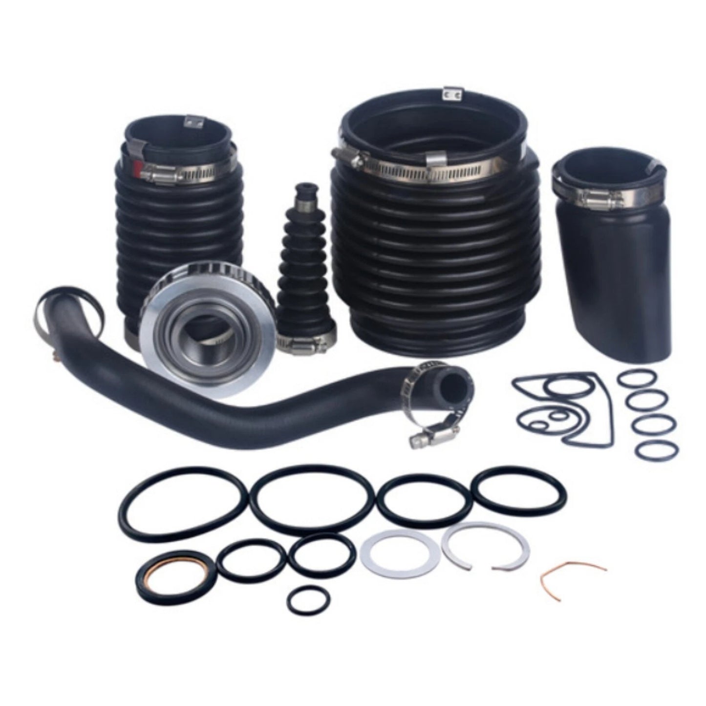 Bravo 1 Bellows Transom Seal Gimbal Bearing O-Ring Kit for Mercruiser