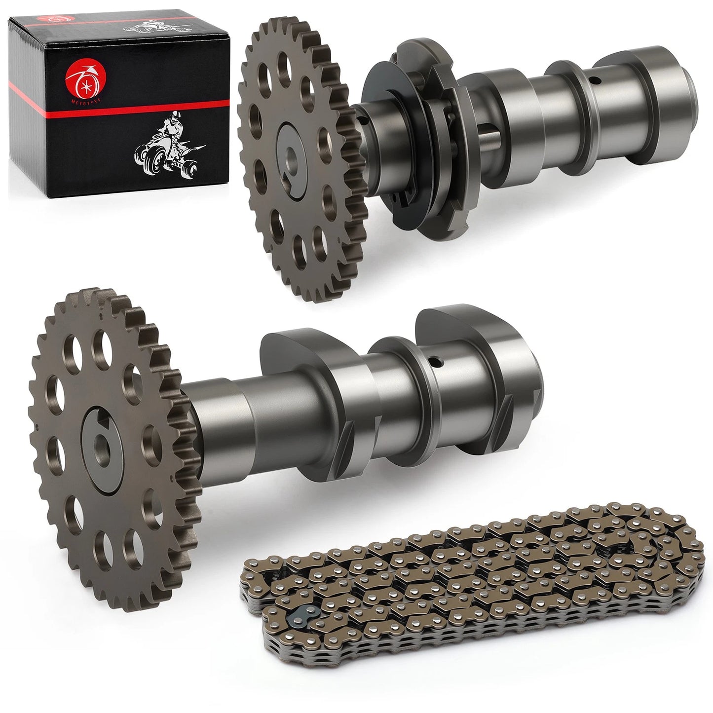 Intake Exhaust Camshaft & Timing Chain for Kawasaki KFX400 (2003-2006)