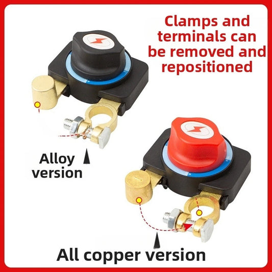Heavy Duty Battery Disconnect Switch for Car/Truck/SUV/Boat 12V