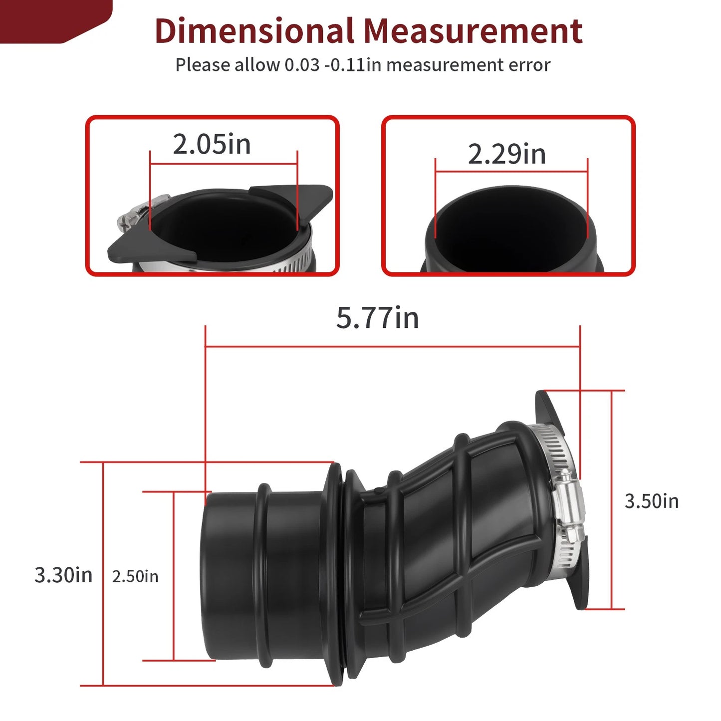 Carburetor Intake Manifold Boot for Polaris Trail Boss/Blazer 330 (2010-2013)