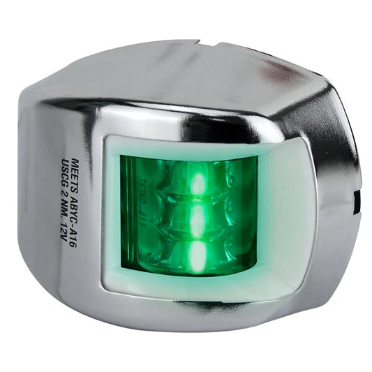 12V LED Navigation Lights Boat Port/Starboard Stainless Steel Cover 2NM