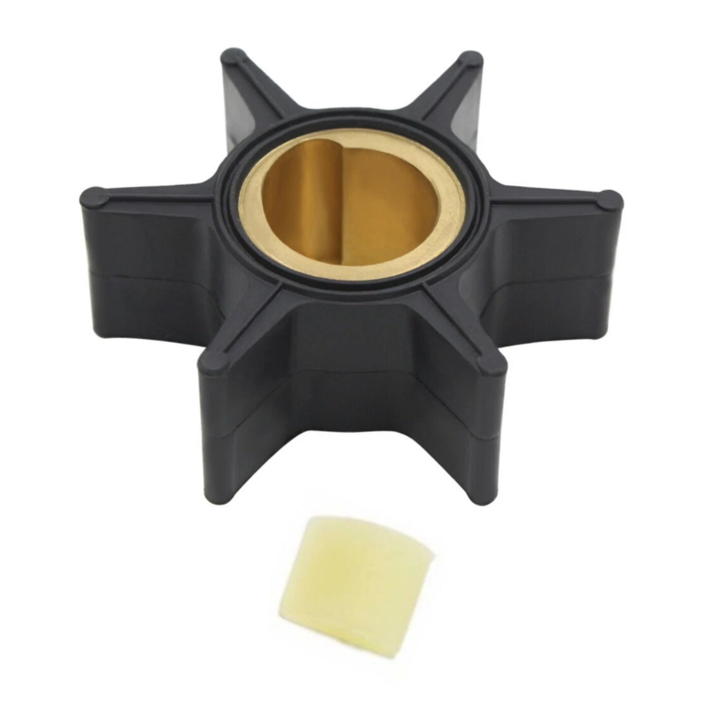 Water Pump Impeller & Key for Johnson/Evinrude 20-35HP Outboard