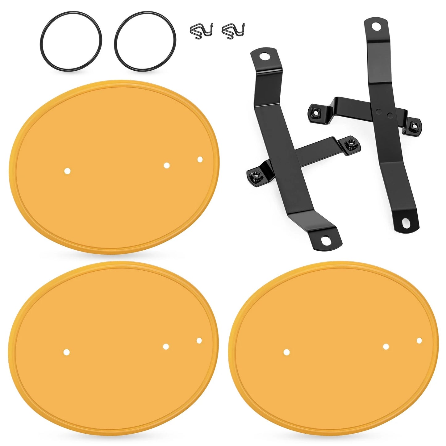 Yellow Number Plate Kit for Honda Z50R 1979-1987