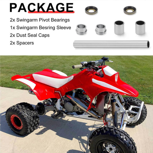 ATV Swing Arm Bearing Bushing Seal Kit for Honda FourTrax TRX250R 1988-1989