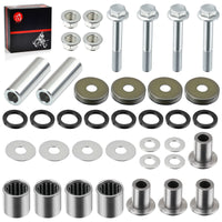 Front Upper/Lower A-Arm Bushing Seal Kit w/ Bolts for Kawasaki KFX400 2003-2006
