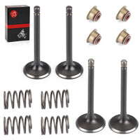 Intake & Exhaust Valve w/ Seals for EZGO Gas 4-Stroke 295/350cc (96-Up)