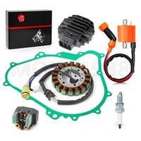 Stator Rectifier Coil Relay Gasket for Yamaha Wolverine/Rhino/Kodiak/Grizzly 450