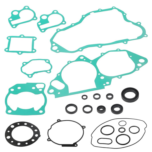 Complete Engine Rebuild Gasket Kit w/ Oil Seals for Honda CR250R (1992-2000)