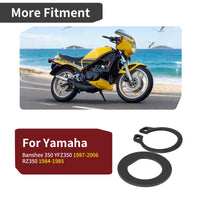 Kicker Idler Gear C Clip & Washer for Yamaha Banshee 350 (1987-2006)