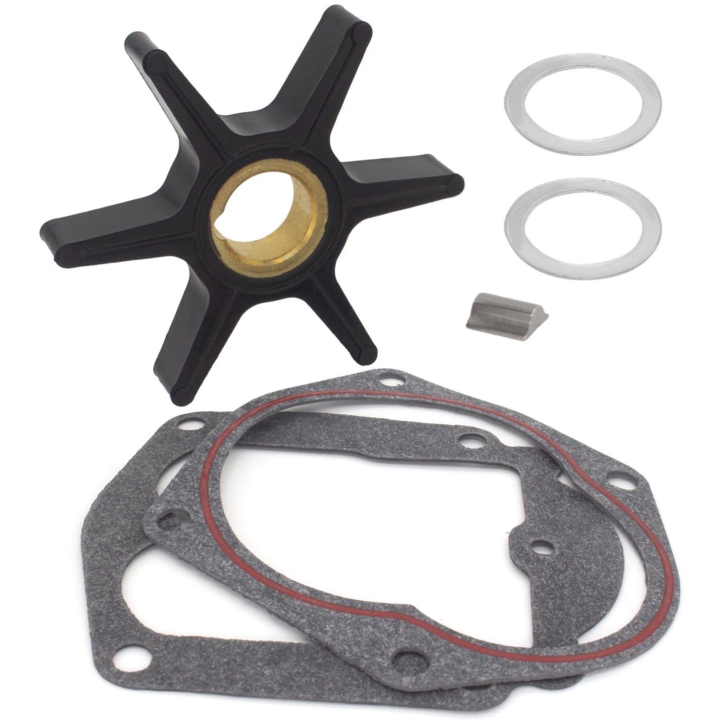 Water Pump Impeller Kit for Mercury Mariner 25/40/50HP 2/4-Stroke Outboard