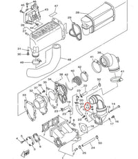 Lower Unit Drain Screw & Gasket Kit for Yamaha Outboards