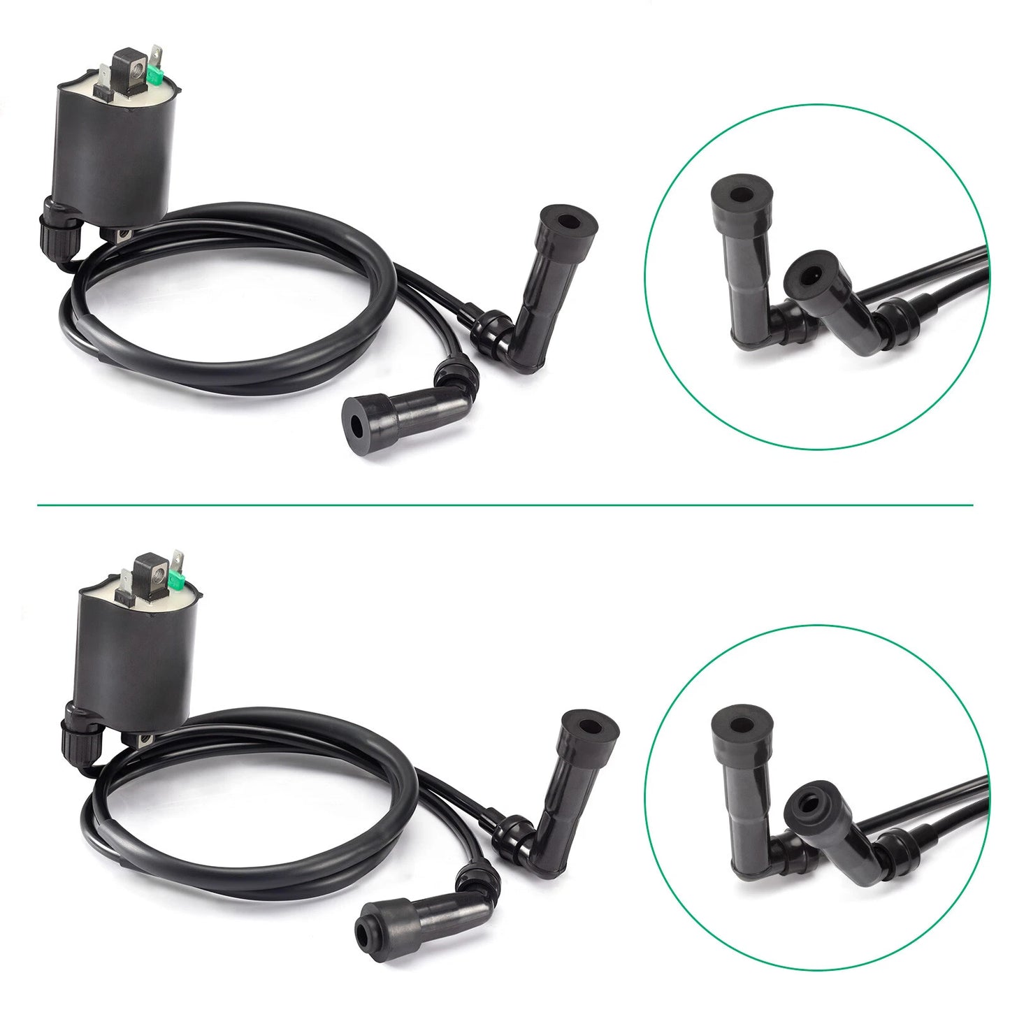 Ignition Coil & Spark Plug for Kawasaki VN1600 Vulcan 1600 (2003-2007)