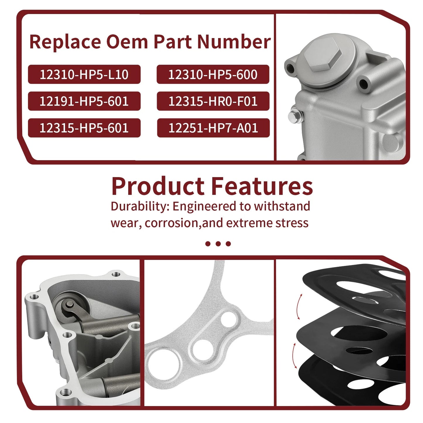 Cylinder Head Cover Gasket for Honda Rancher TRX420 09-13 4x4 ES EPS