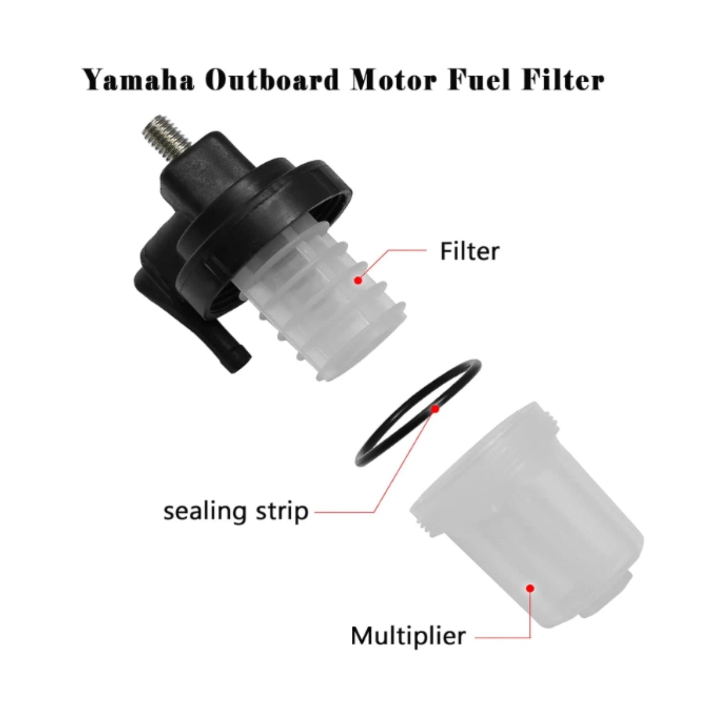 Fuel Filter for Tohatsu/Nissan Outboard 9.9-140HP